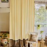 Cream Matte Velvet Curtains