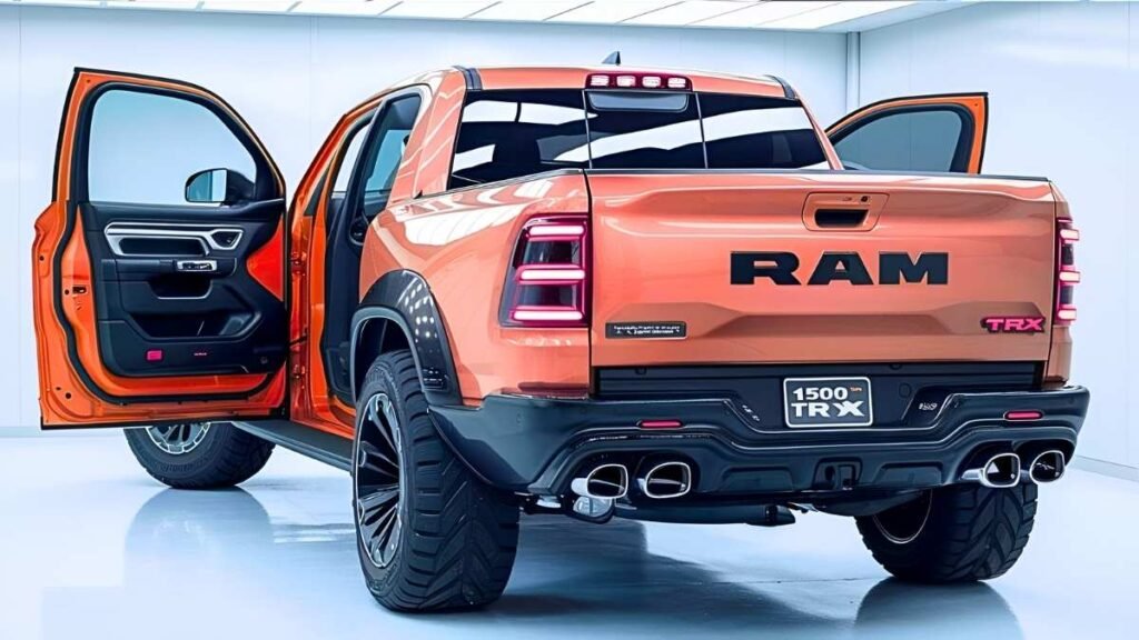 RAM 1500 TRX 2026 Revealed Futuristic Design Meets Next Level Power