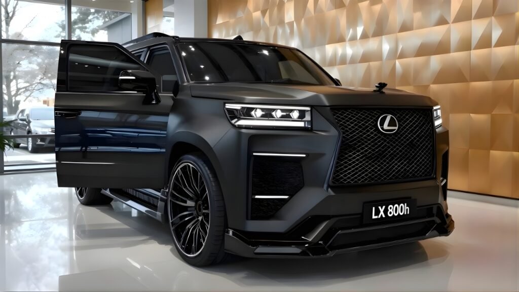 Lexus LX 800 2026: el SUV de lujo con gran potencia y tecnología moderna