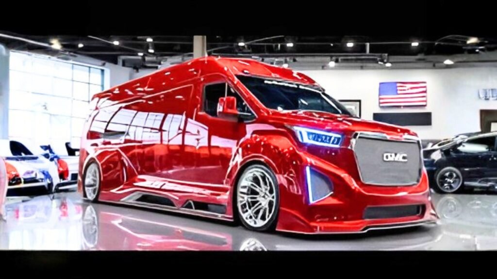 Custom GMC Savana Van with Semi-Truck Design – Big Looks, Big Attitude