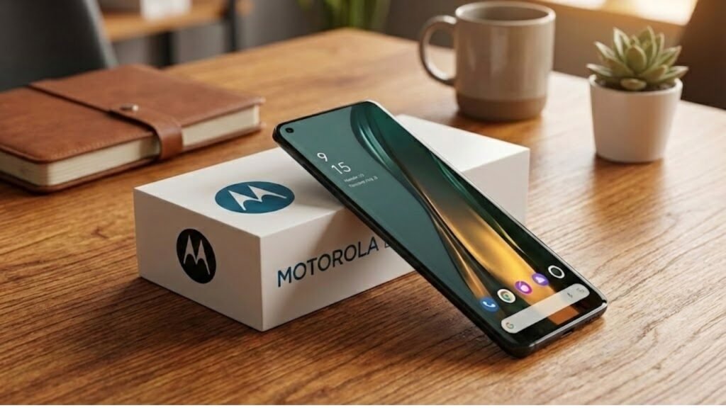 Motorola Edge Series Smartphone – Stylish Design with Smooth Performance